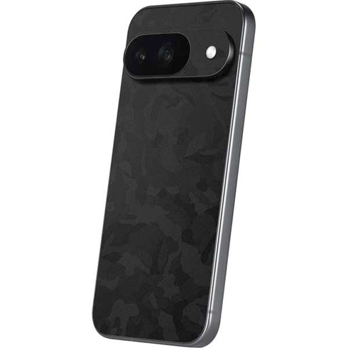 Black Shadow Camo Google Pixel 9 Skin